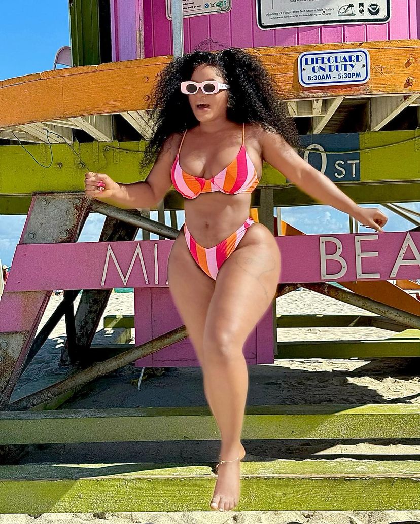 Actress Destiny Etiko Leaves Fans In Awe As She Shares Hot Bikini Photos